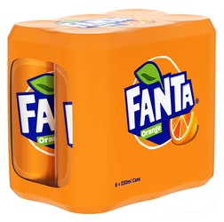 Fanta Orange 6 x 330 ml