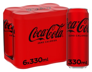 Coca Cola Zero 6 x 330 мл