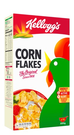 Kellogg s Original Corn Flakes - vegetarian  artificial colors free  artificial flavors free 500 gr