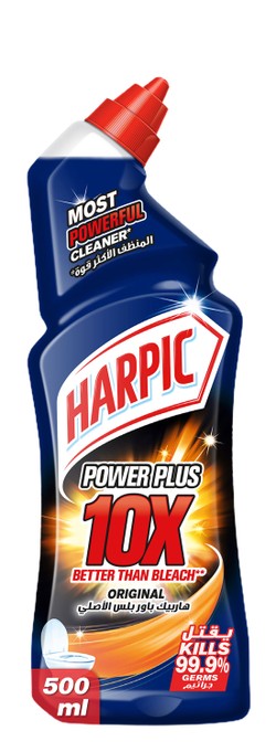 Harpic 10x Power Plus Original Toilet Bowl Cleaner Liquid 500 ml