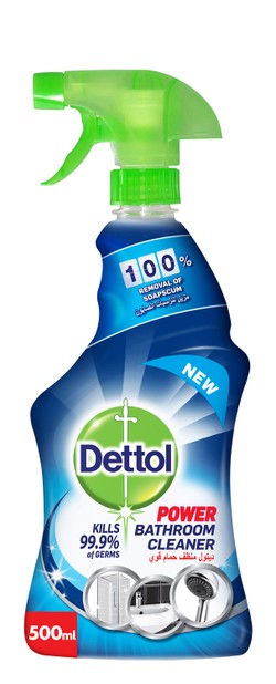 Dettol Power Liquid Bathroom Cleaner Spray 500 ml