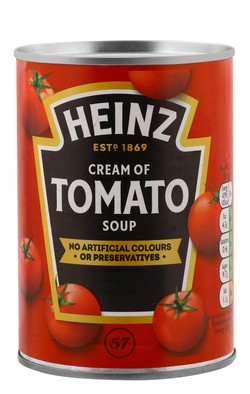 Heinz Cream of Tomato Soup - artificial preservatives free  artificial colors free 400 gr