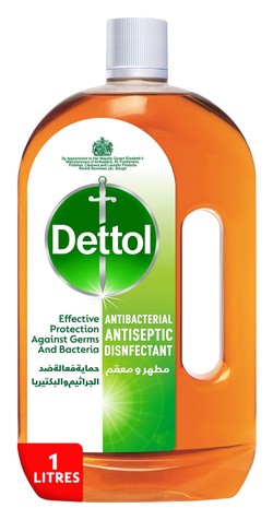 Dettol Antibacterial & Antiseptic Liquid Disinfectant 1 L