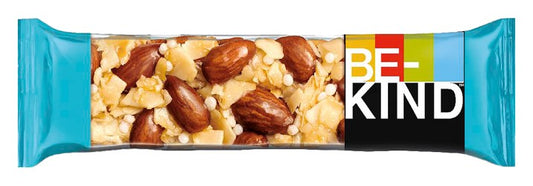 Be-Kind Almond & Coconut Bar - gluten free  artificial preservatives free  high fiber 40 gr