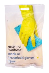 Essential Waitrose Medium Household Gloves 1 pair