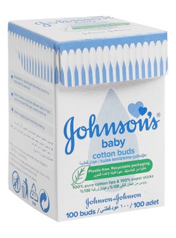 Johnson s Baby Cotton Swabs - plastic free 100 per pack