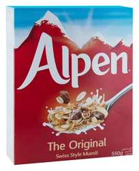 Alpen The Original Swiss Style Muesli 550 гр