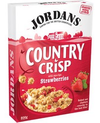 Jordans Country Crisp Cereal with Strawberries 500 gr