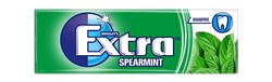 Extra Chewing Gum Spearmint Flavor - sugar free 10 per pack