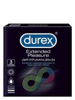 Durex Extended Pleasure Condoms 3 per pack