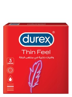 Durex Feel Thin Condoms 3 per pack