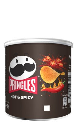 Pringles Hot & Spicy Potato Chips 40 gr