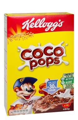 Kellogg s Coco Pops Cereal - artificial colors free  preservatives free 480 gr