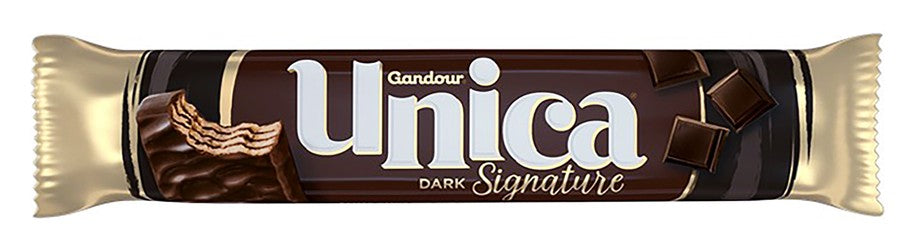 Unica Dark Signature Wafer Chocolate Bar 33 gr