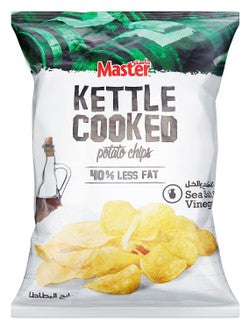 Master Kettle Cooked Sea Salt & Vinegar Potato Chips 170 gr