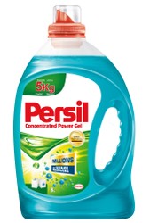 Persil Concentrated Power Laundry Detergent Gel Front & Top Load 3 L