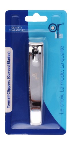 Or Bleu Toenail Clippers (Curved Blades) 1 pcs