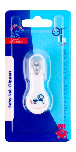 Or Bleu White Baby Nail Clipper 1 pcs