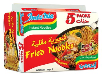 Indomie Instant Fried Mi Goreng Noodles 5 x 80 gr