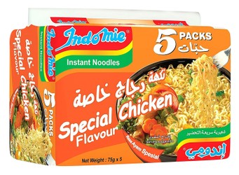 Indomie Instant Noodles Special Chicken Flavor 5 x 75 gr