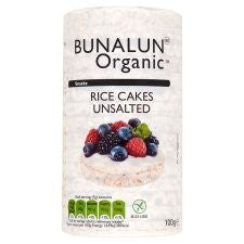 Bunalun Organic Unsalted Rice Cakes 100 gr