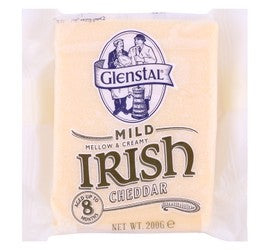 Glenstal Mild Irish Cheddar Cheese (Aged 8 Months) 200 gr