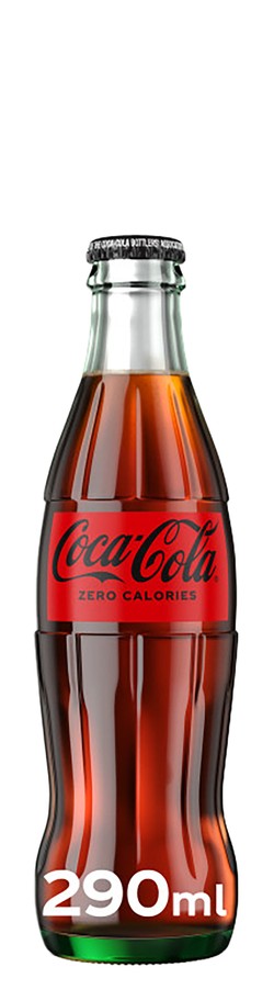 Coca Cola Zero Glass Bottle 290 ml