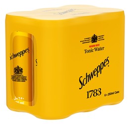 Schweppes Tonic Water 6 x 250 ml