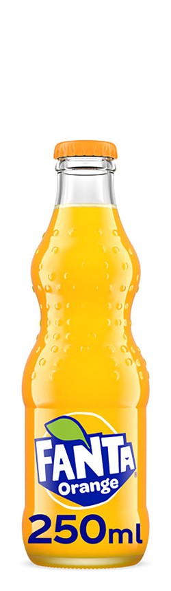 Fanta Orange Glass Bottle 250 ml