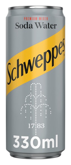 Schweppes Soda Water 330 ml