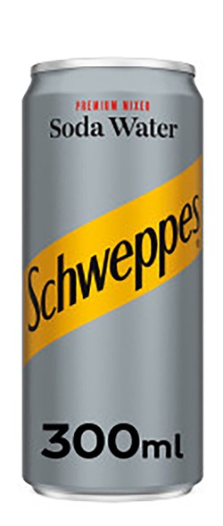 Schweppes Soda Water 300 ml