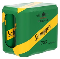 Schweppes Ginger Ale 6 x 330 ml