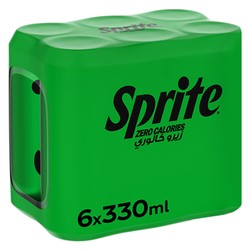 Sprite Zero - caffeine free 6 x 330 ml