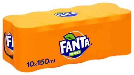 Fanta Orange 10 x 150 ml