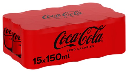 Coca Cola Zero 15 x 150 ml