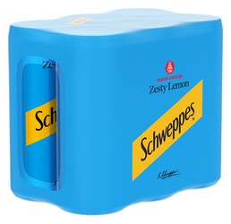 Schweppes Zesty Lemon 6 x 250 ml