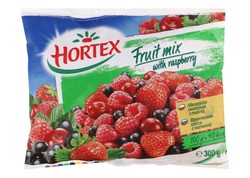 Hortex Frozen Mixed Fruits with Raspberries 300 gr