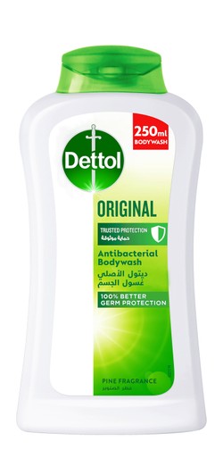 Dettol Original Antibacterial Body Wash Pine Scent 250 ml