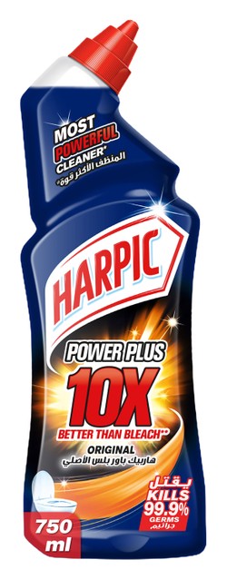 Harpic 10x Power Plus Original Toilet Bowl Cleaner Liquid 750 ml