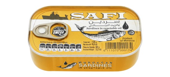 Safi Sardines in Vegetable Oil 90 gr