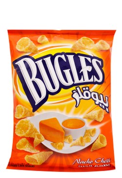 Bugles Nacho Cheese Corn Chips 70 gr