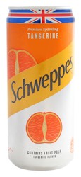 Schweppes Sparkling Tangerine Drink with Fruit Pulp 300 ml