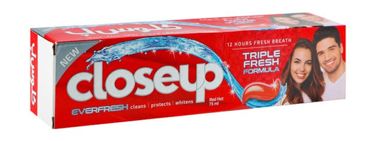 Closeup Triple Fresh Red Hot Toothpaste 75 ml