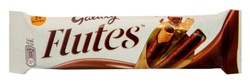 Galaxy Flutes Milk Chocolate Coated Wafer Rolls (2 Pieces) 22.5 gr