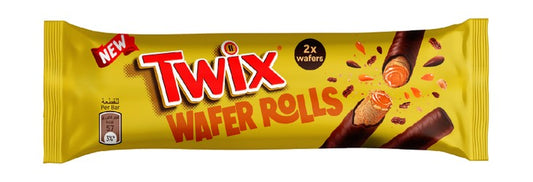 Twix Wafer Rolls Coated with Chocolate 22.5 gr