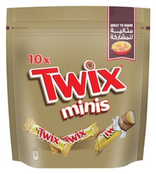 Twix Minis Chocolate (10 Pieces) 200 gr