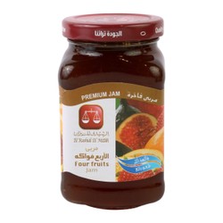 El Rashidi El Mizan Four Fruit Jam 340 gr