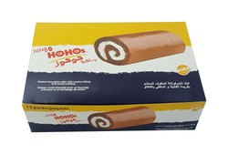 HOHOs Cocoa Coated Chocolate Cake Rolls Filled with Cream 12 per pack