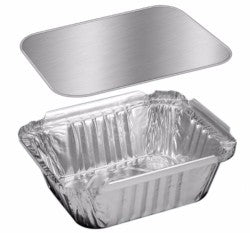 Medium Aluminum Containers with Lids 10 per pack