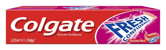 Colgate Fresh Confidence Xtreme Red Gel Toothpaste 125 ml